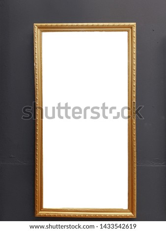 mirror golden rectagle empy white space  for background