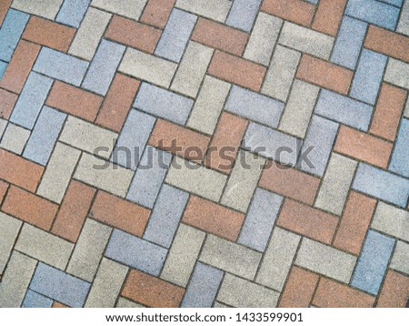 Dirty mix color floor pattern background.