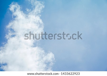 Clouds in the blue sky - Image