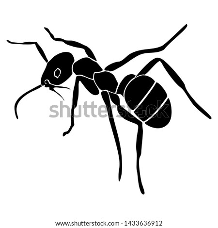 
vector image Ants live in colonies Royalty-Free Stock Photo #1433636912