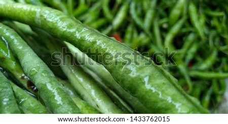 Green Vegetable in the market