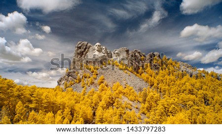 Mount Rushmore National Monument, Infrared