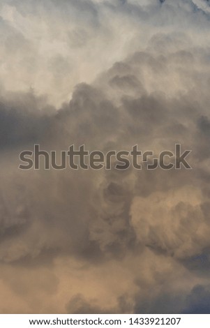 Cloud formation over city 3