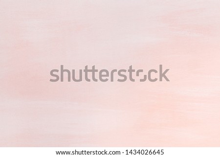 Wooden board painted in coral color - background, texture