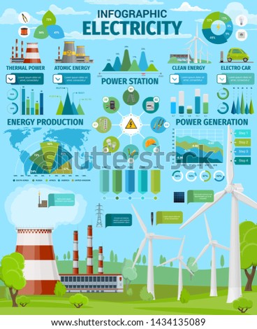 HYDROPOWER-STATISTICS Stock Vector Images - Avopix.com