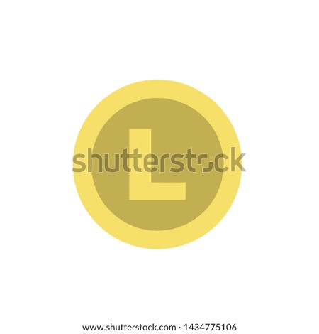 
Icon L Gold Coin Logo