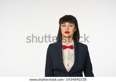    business woman working in the office                            