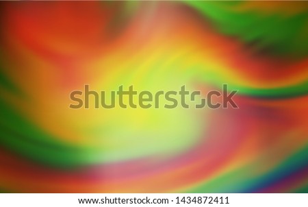 Dark Green, Yellow vector abstract layout. Colorful illustration in abstract style with gradient. Completely new design for your business.