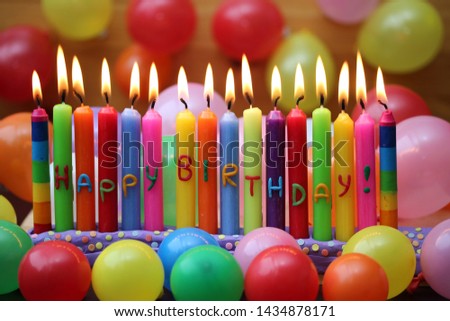 Cake Celebrate Glitter Birthday Happy