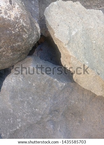 stone background and dry soil