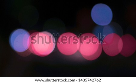 Colorful Bokeh Background with glow and beautiful color