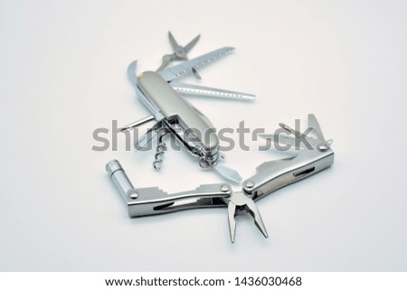 Open multipurpose tool of different shapes