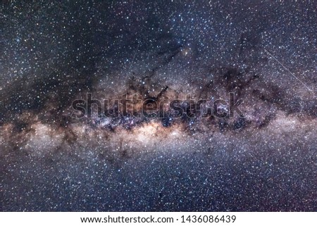 Milkyway Galaxy Night Life Camping