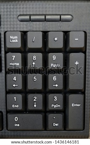 Close up Photo of Black computer keyboard keys