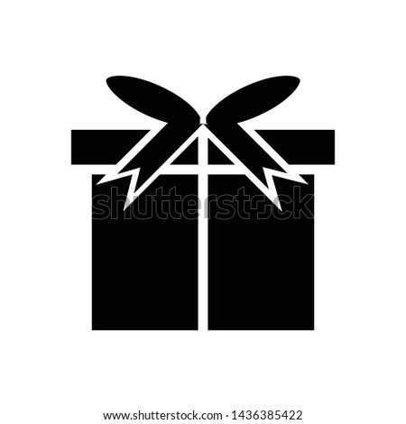 Gift box icon vector design template