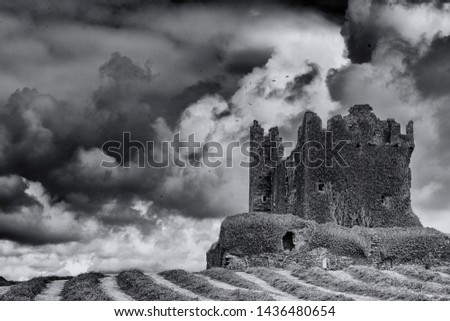 Ballycarbery Castle Ruins County Kerry, Ireland
