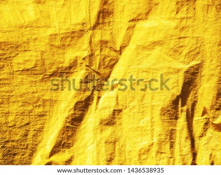 Golden Sheet texture and background. 