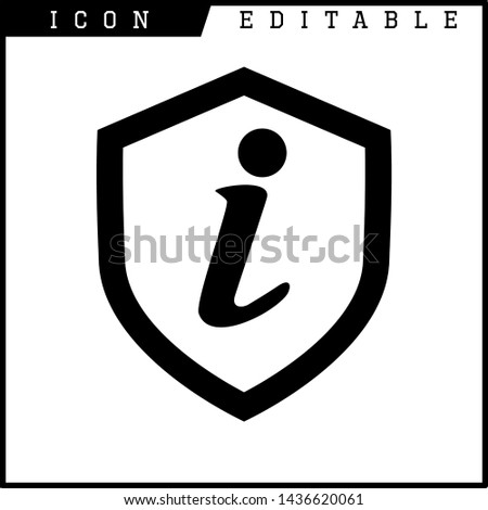 information icon isolated sign symbol vector illustration - vector