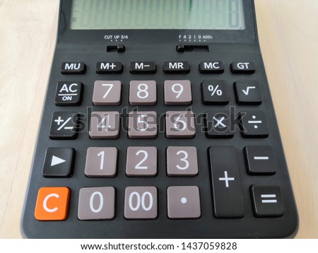 Black Calculator, Stock Photos & Vectors