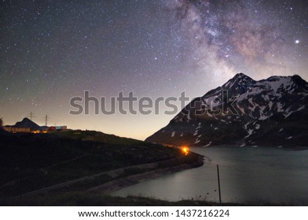 Milky Way in Switzerland: Bernina Pass (Pontresina)