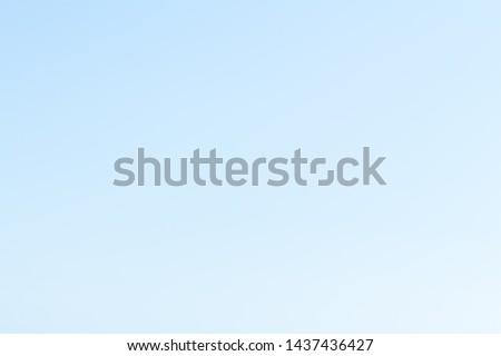 Truly light blue sky without clouds, taken from the present sky, in the early morning Royalty-Free Stock Photo #1437436427