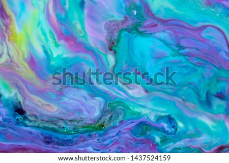 Cosmic Brain Waves
Magical and enchanting swirls of vibrant blues and pinks. Crashing waves of dreams. Graphic resource. Feeling of space, the ocean and dreams are evoked. 