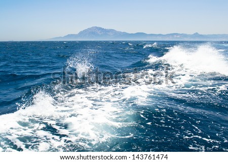 Atlantic Ocean, Strait of Gibraltar.