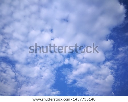blurred sky soft background, sky blue, sky clear soft cloud for background.