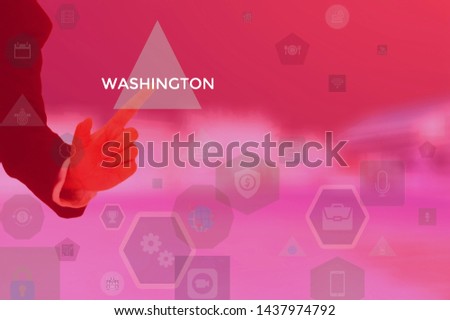 WASHINGTON - technology and business concept