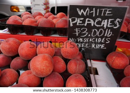 Organic Farmers Market Fruit Stands