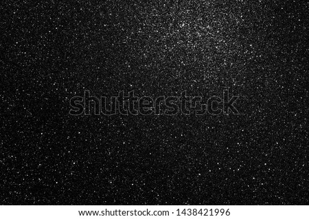 Black Glitter Texture, Abstract background for any celebration Royalty-Free Stock Photo #1438421996