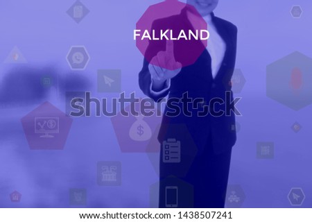 FALKLAND - technology and business concept