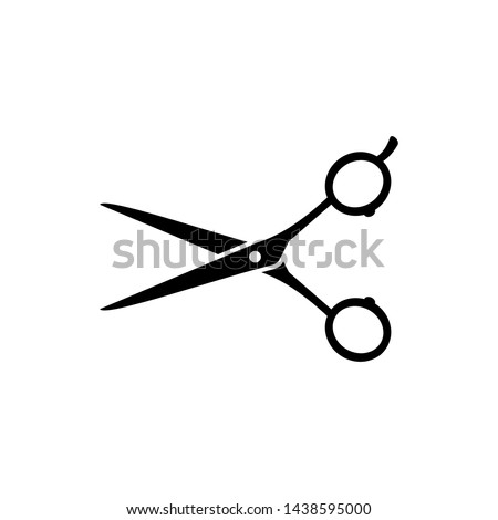 Scissor symbol icon vector illustration