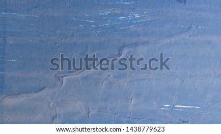 old and blue stained metal wall texture pattern