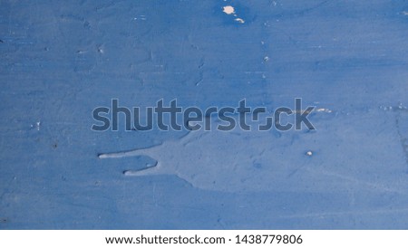 old and blue stained metal wall texture pattern