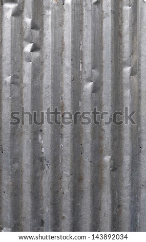 galvanized iron roof ,large tin background