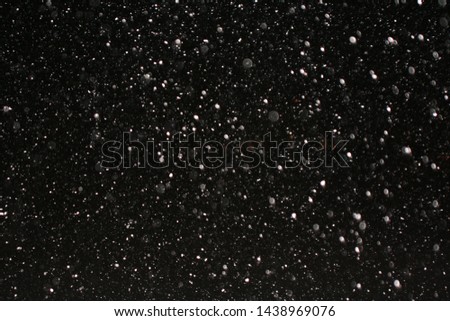 Snowfall in Austria - Brush Available Royalty-Free Stock Photo #1438969076
