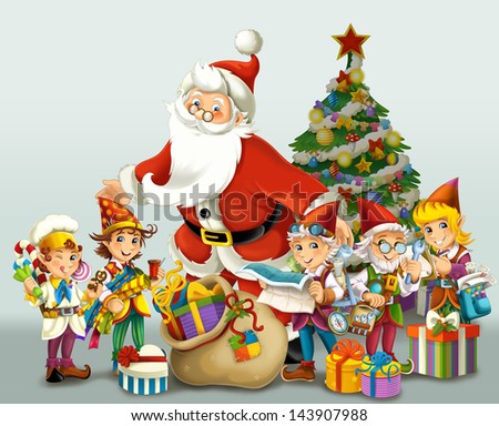 The christmas - Santa Claus - illustration
