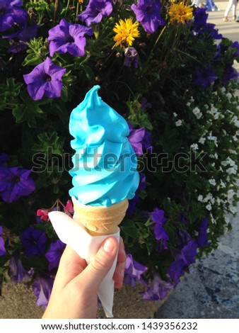 Picture of ice cream In France
