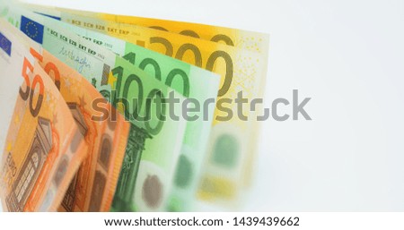 Euro Money. Euro Cash background. Euro Money Banknotes
