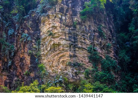 Beautiful Limestone Hill at Perak, Malaysia