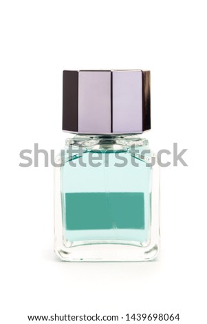 perfume bottle isolated on white background - Image 