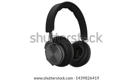Highend head phone no brand include. Royalty-Free Stock Photo #1439826419