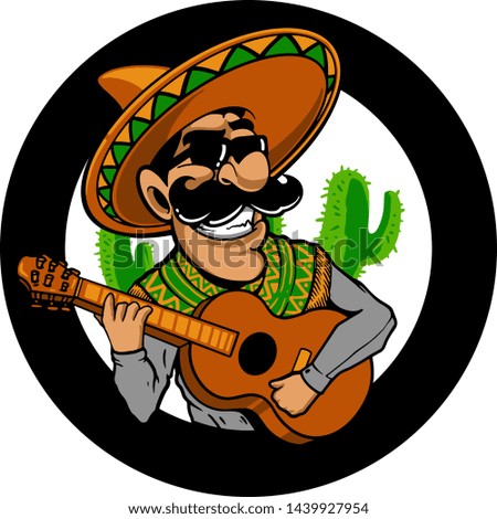 Mexico tradition design , cartoon style vector illustration