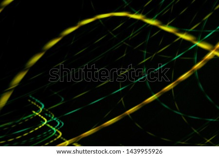 A blurry colourful neon abstract lines