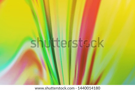 Light Green, Yellow vector blurred shine abstract texture. An elegant bright illustration with gradient. Blurred design for your web site.