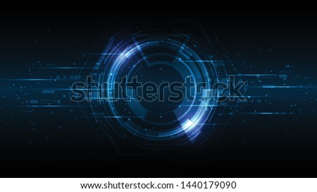 Abstract technology background Hi-tech communication concept innovation background vector illustration
 Royalty-Free Stock Photo #1440179090