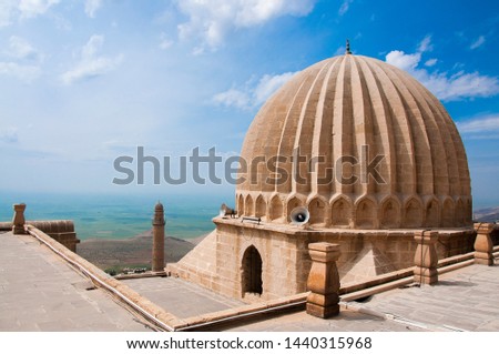 View from the upper floor of Zinciriye madrasah, Mardin Royalty-Free Stock Photo #1440315968