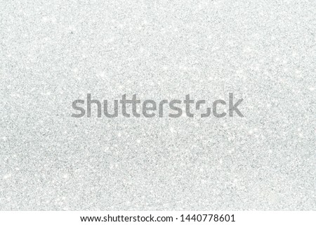 sparkles of Silver glitter abstract background