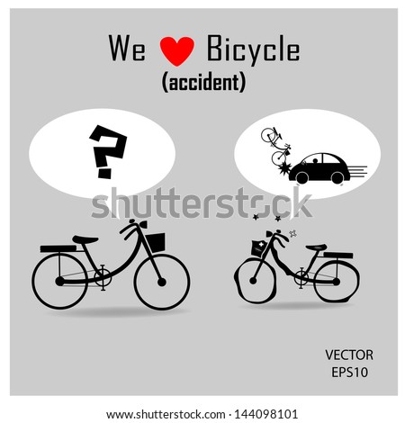 bicycle icons with grey background ,vector